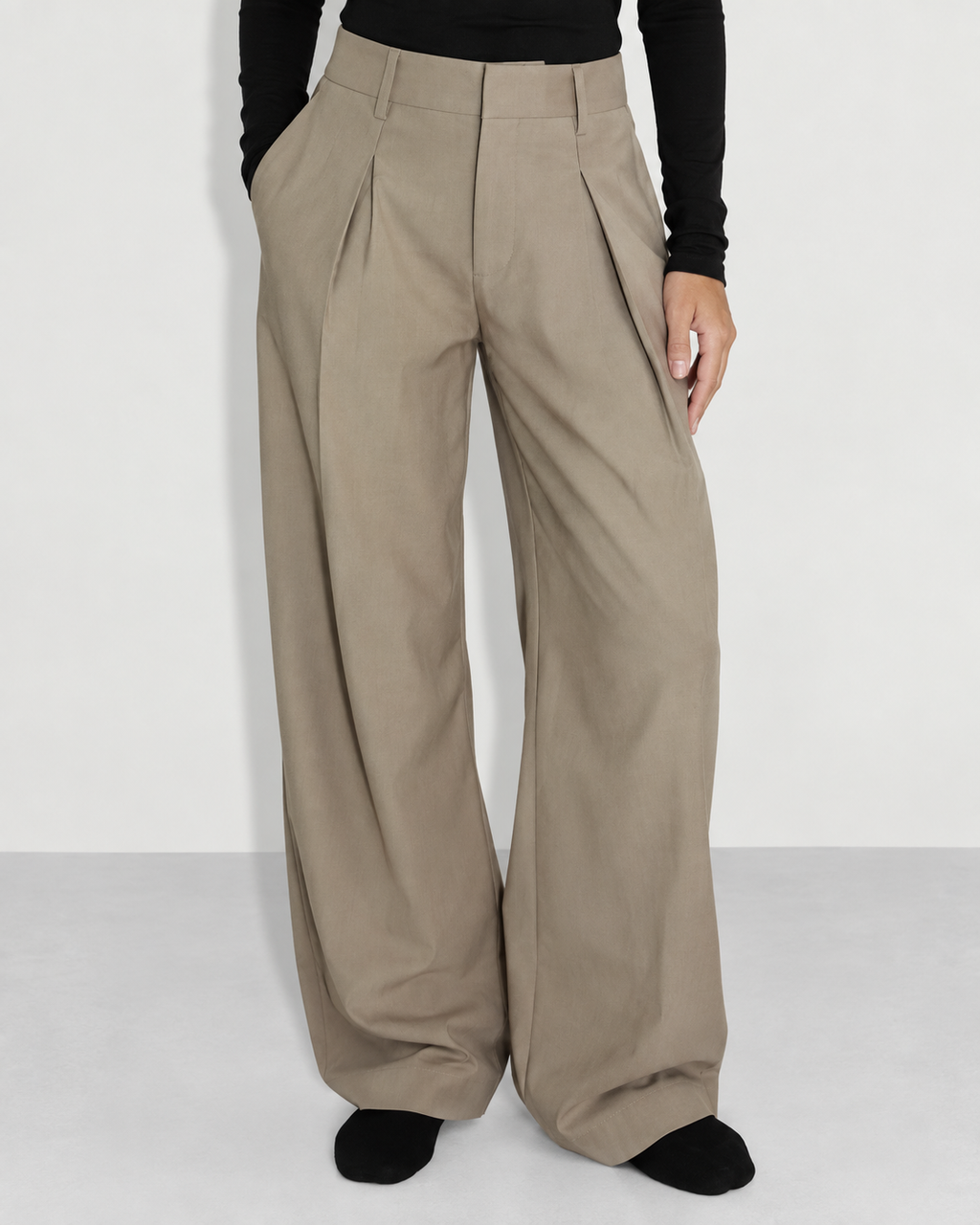 PANTALON CLASSIC TAUPE