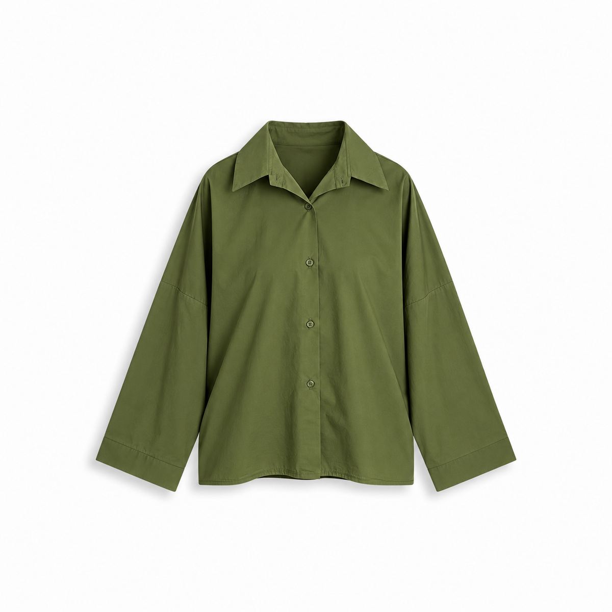 CHEMISE OVERSIZE KAKI