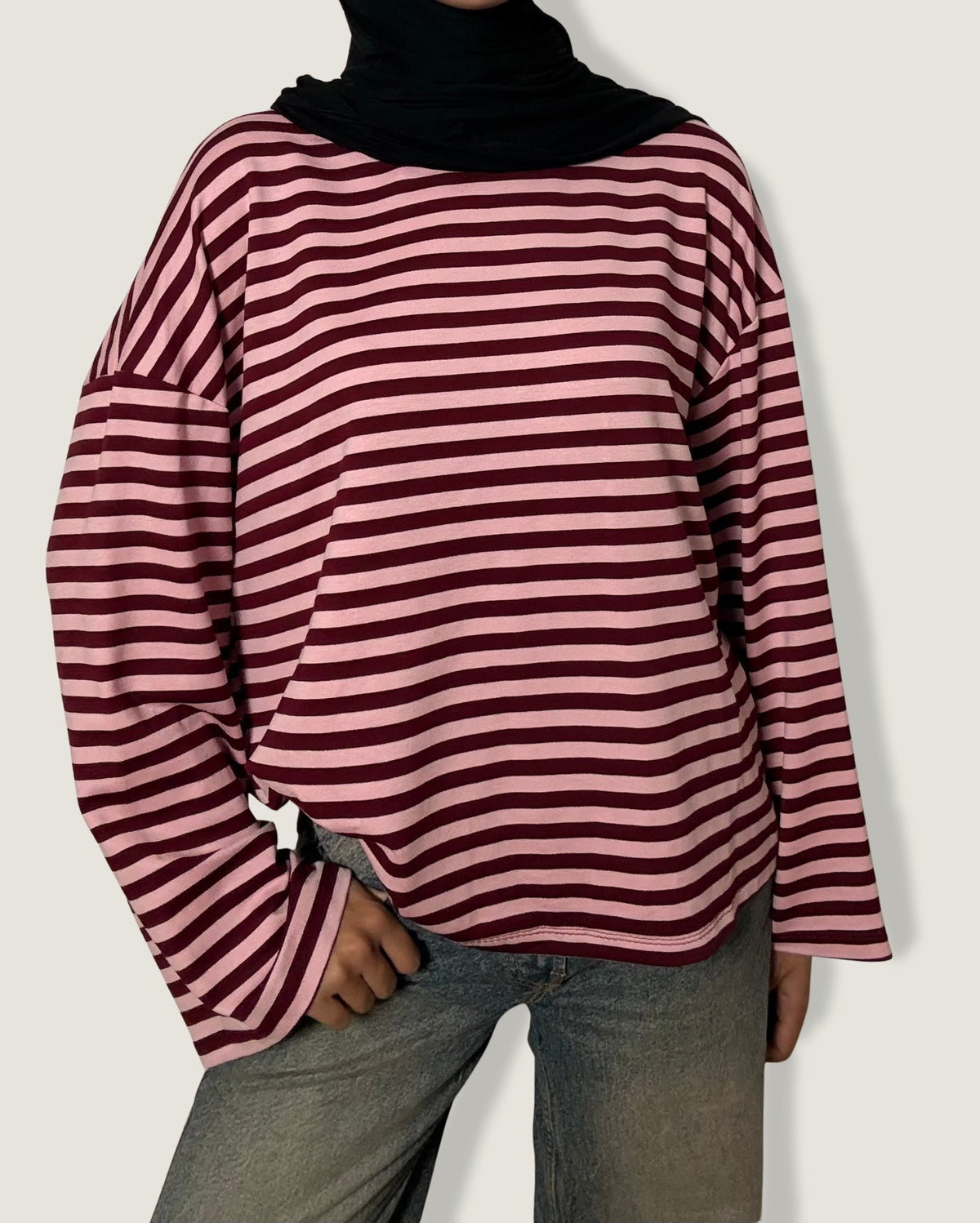 MARINIÈRE ROSE-BORDEAUX