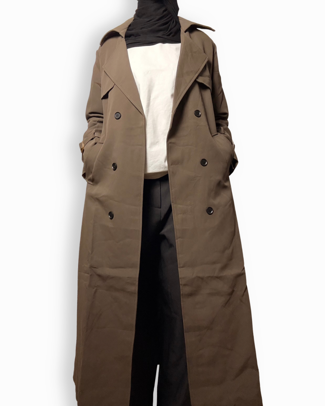 TRENCH MARRON