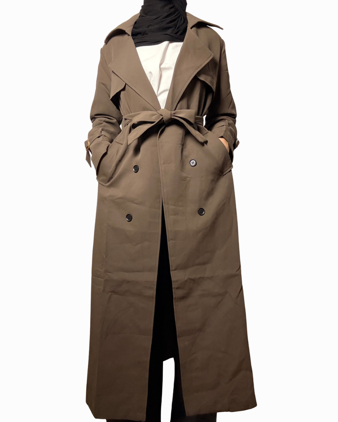 TRENCH MARRON