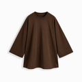 T-SHIRT ESSENTIAL MARRON