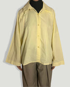 CHEMISE OVERSIZE JAUNE
