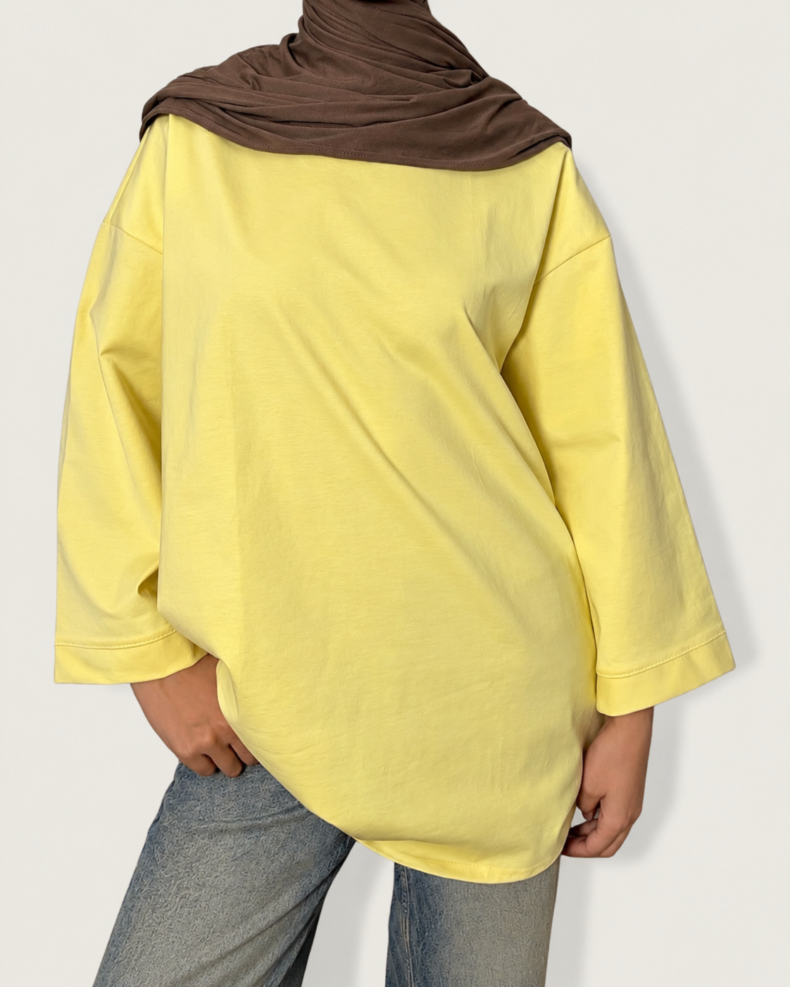 T-SHIRT ESSENTIAL JAUNE