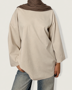 T-SHIRT ESSENTIAL BEIGE