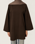 T-SHIRT ESSENTIAL MARRON